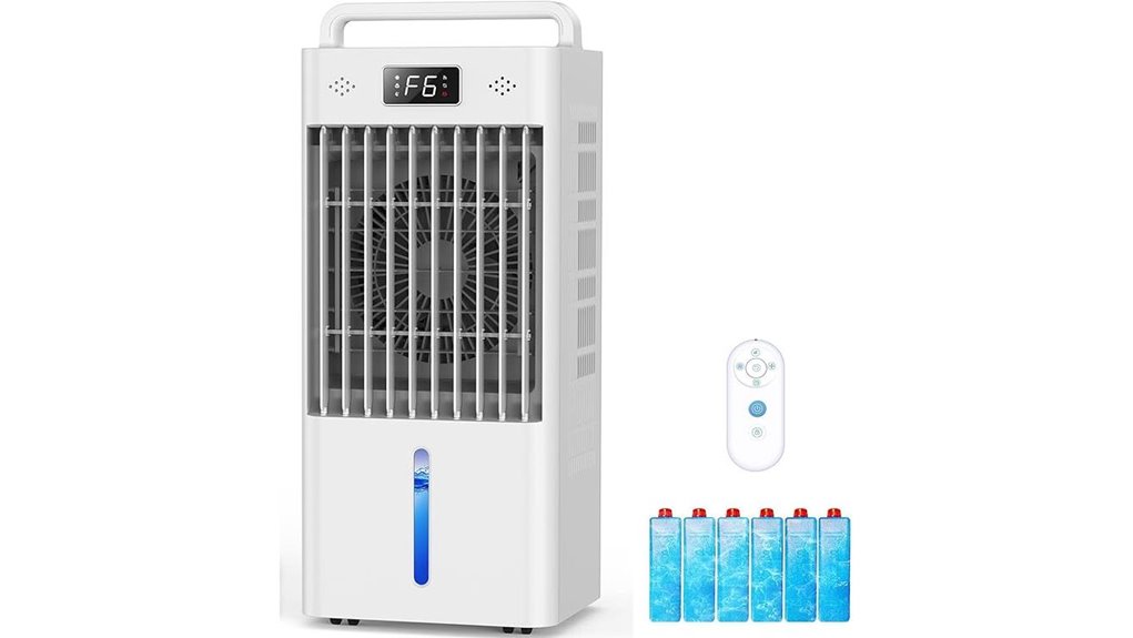 3 in 1 portable evaporative cooler