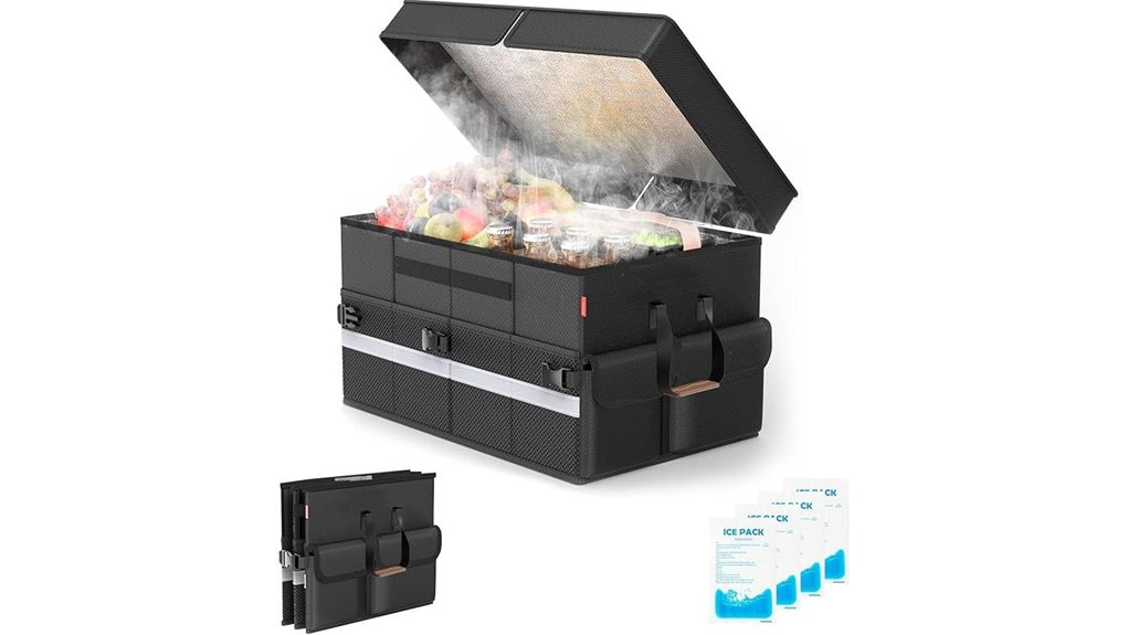 45 can cooler bag cold 8h warm 6h