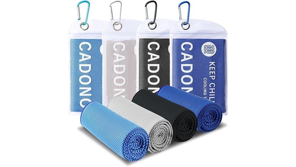 4 pack cooling towels