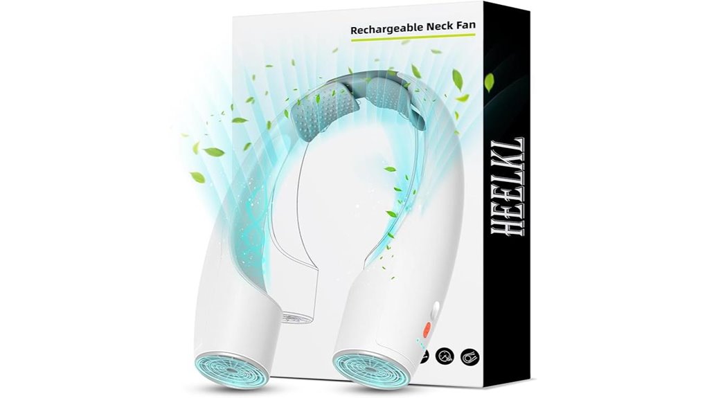 ai neck fan with four speeds
