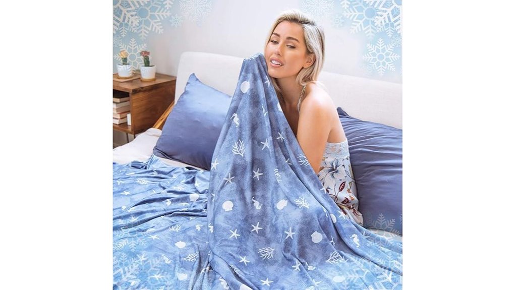 ailemei cooling throw blanket