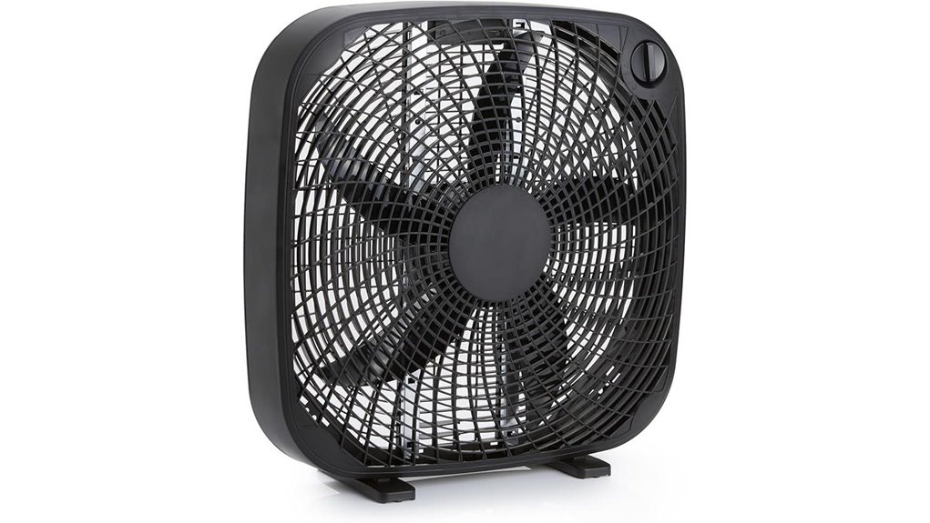 amazon basics box fan 20 inch black