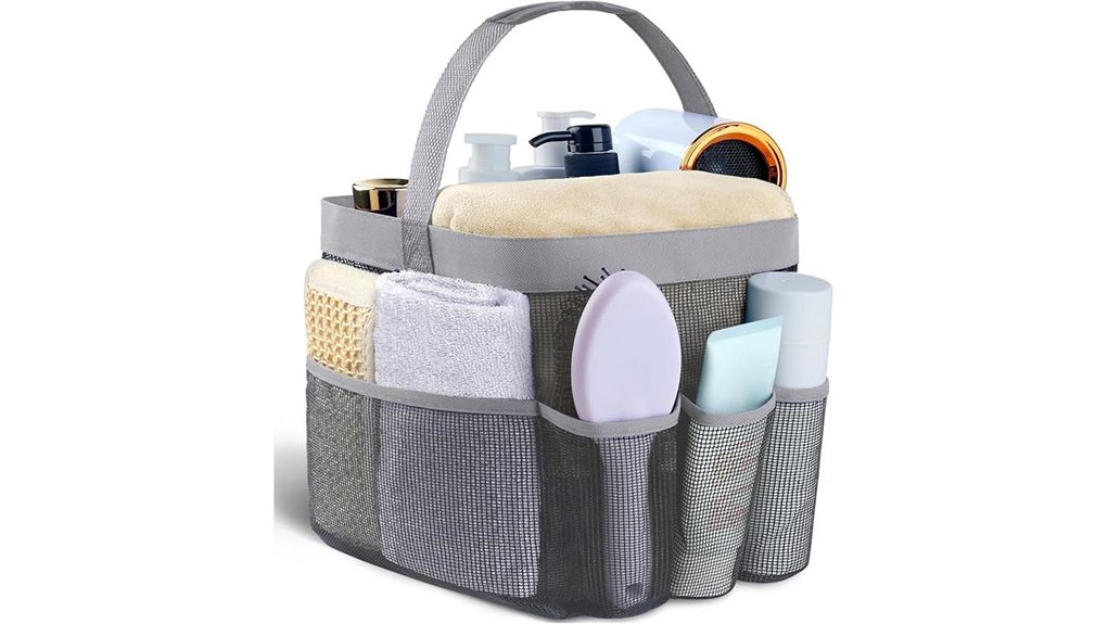 attmu mesh shower caddy details