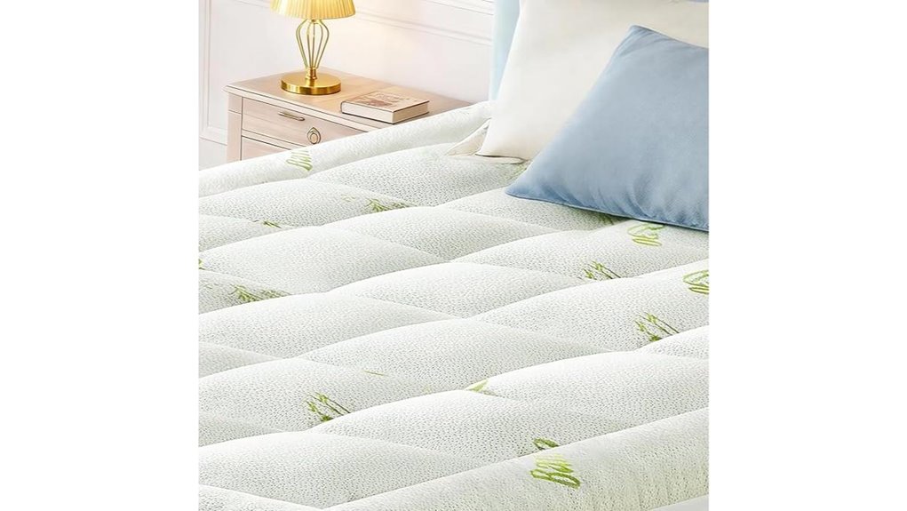 bamboo cooling mattress topper