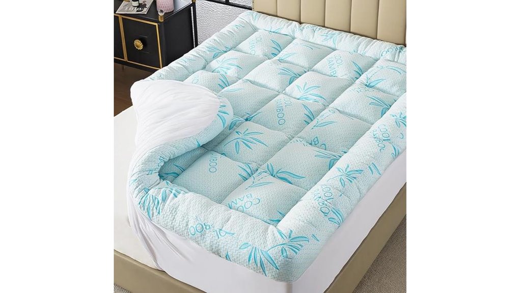 bedding 5 queen bamboo visco memoryfoam
