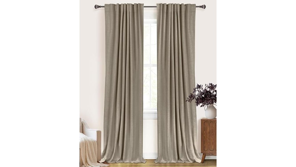 blackout thermal curtain set