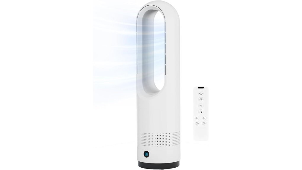 bladeless 22 oscillating fan