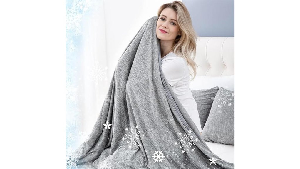 choshome cooling blanket grey