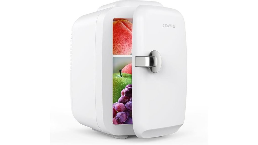 crownful 4l portable fridge