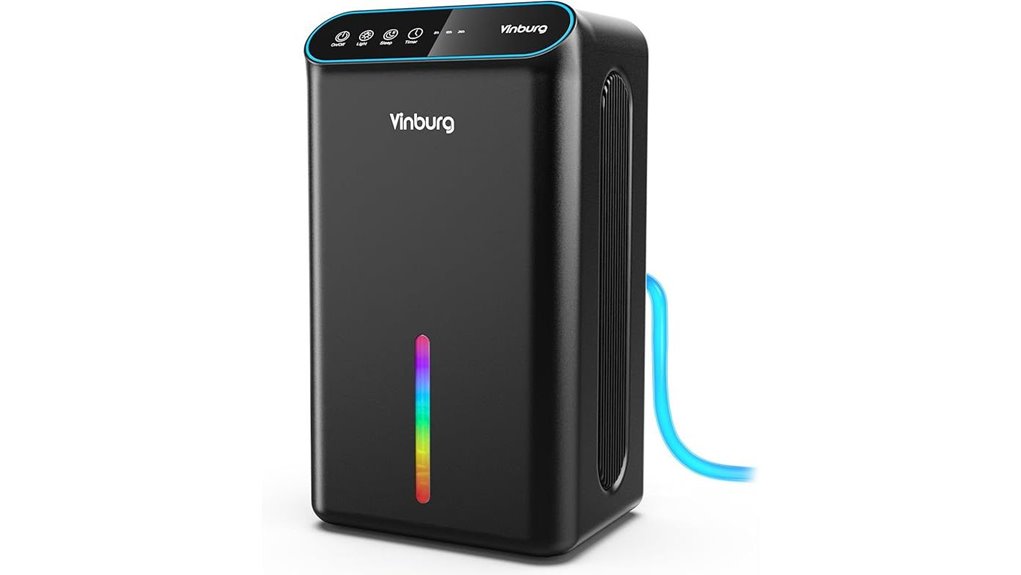 dehumidifier 1000 sq ft auto shutoff