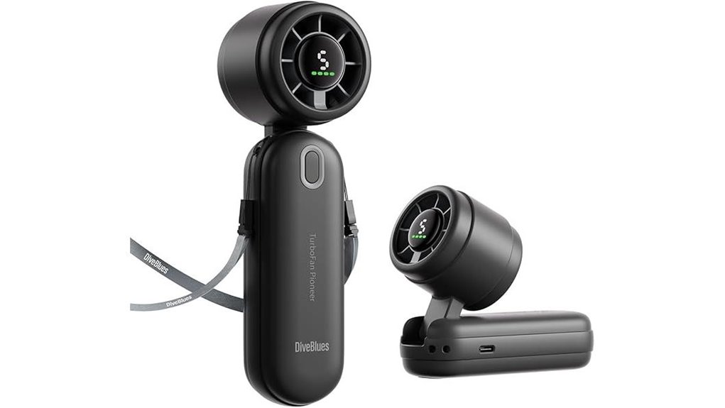 diveblues 3 in 1 fan with led