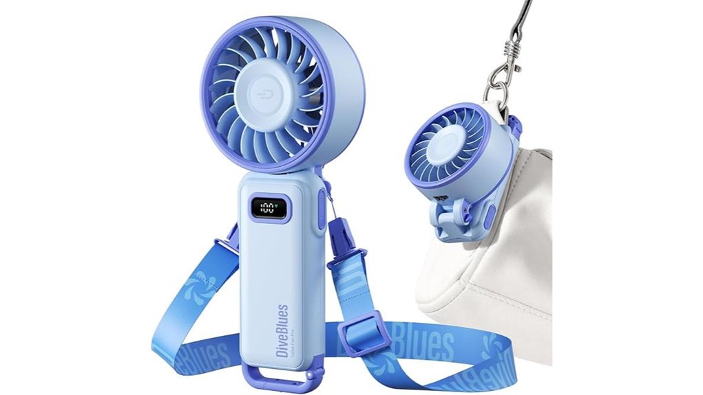 diveblues 4 in 1 usb c fan