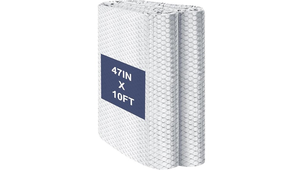 double reflective bubble foil insulation