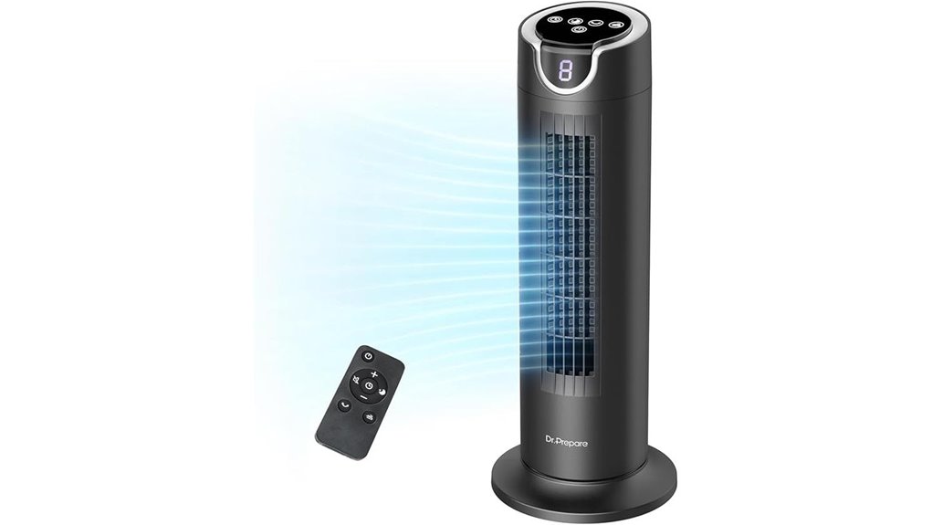 dr prepare 16 inch fan with remote
