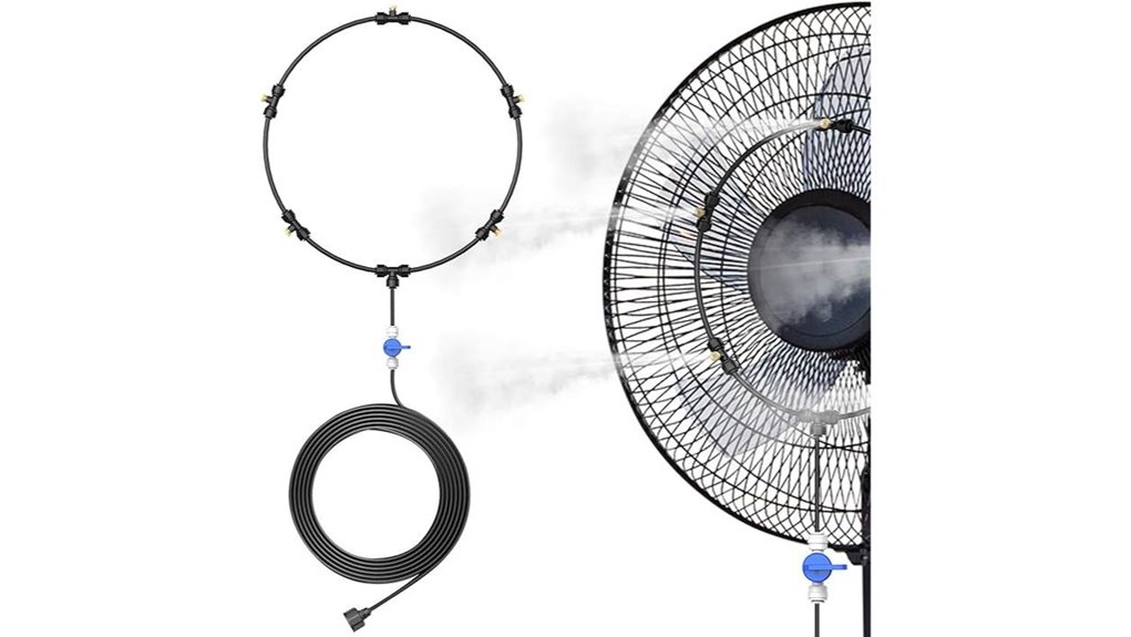 dr prepare outdoor misting fan kit