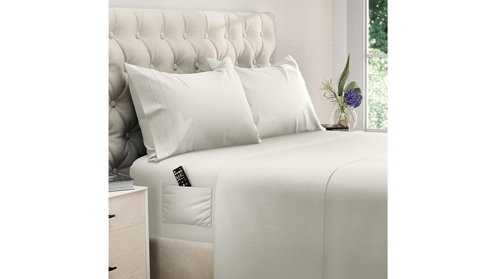 dreamcare twin xl sheet set with pockets