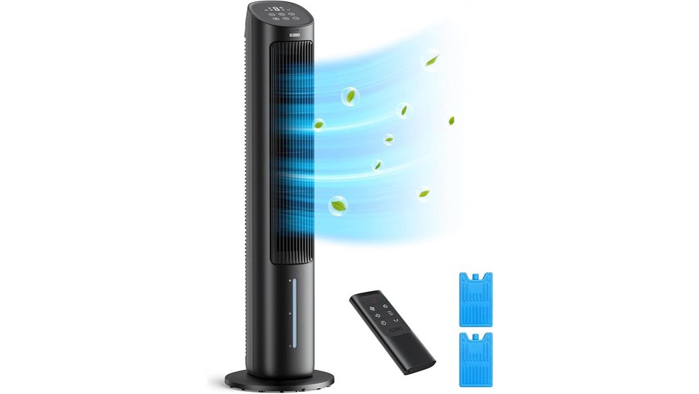 dreo 40 evaporative tower fan