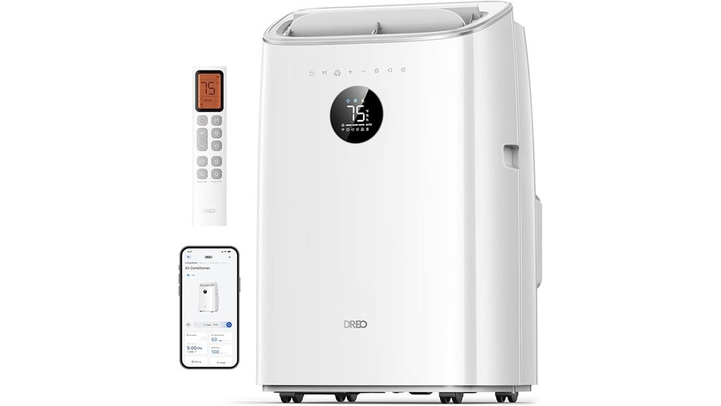 dreo 8000 btu portable smart air conditioner