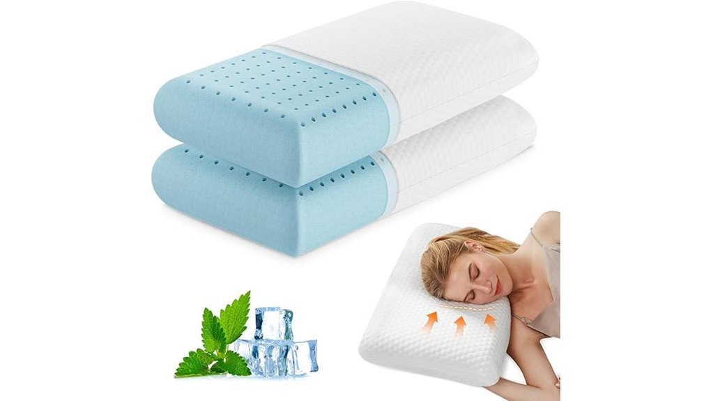 dumos memory foam pillows 2