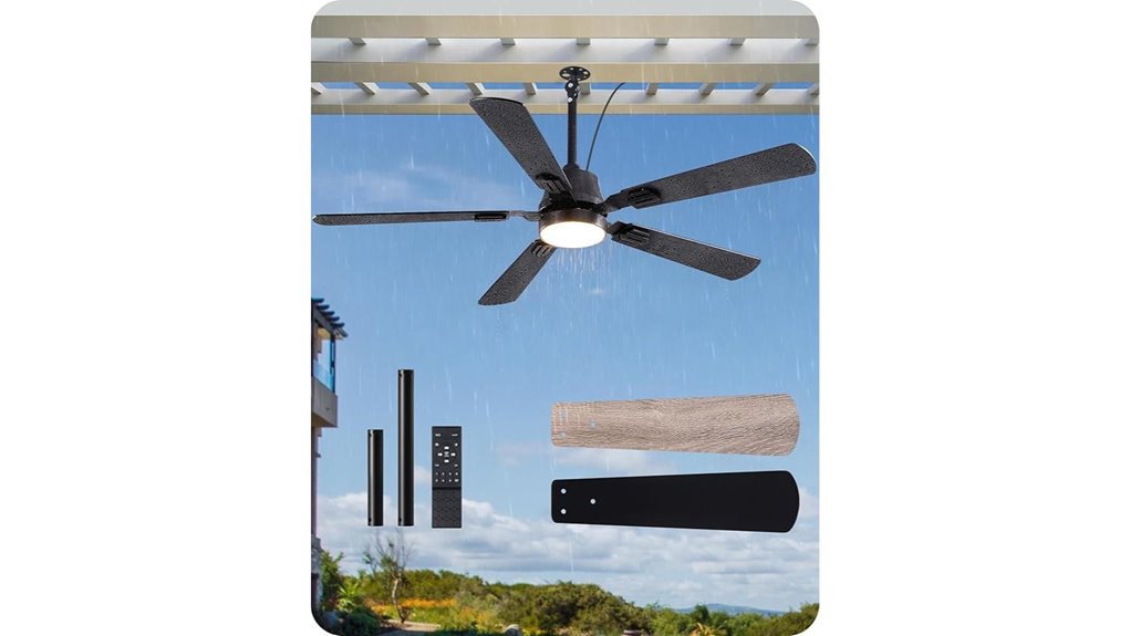 edishine outdoor ceiling fan