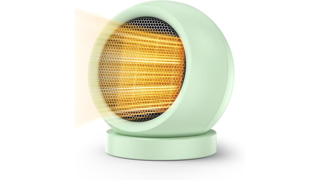 energy efficient 600w desk heater