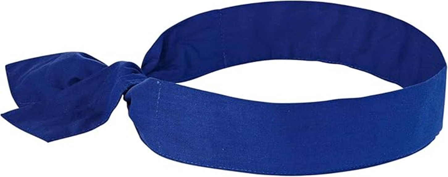 ergodyne blue evaporative bandana