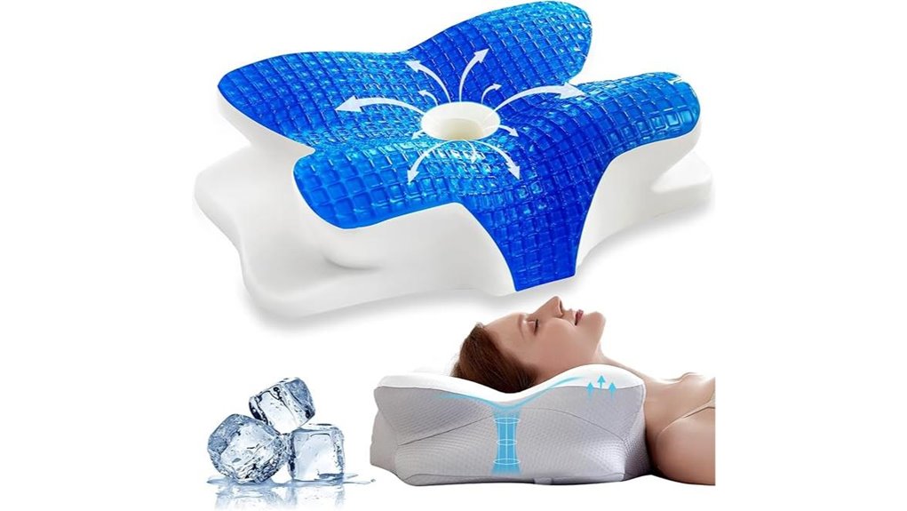 eucior cooling pillow set for neck