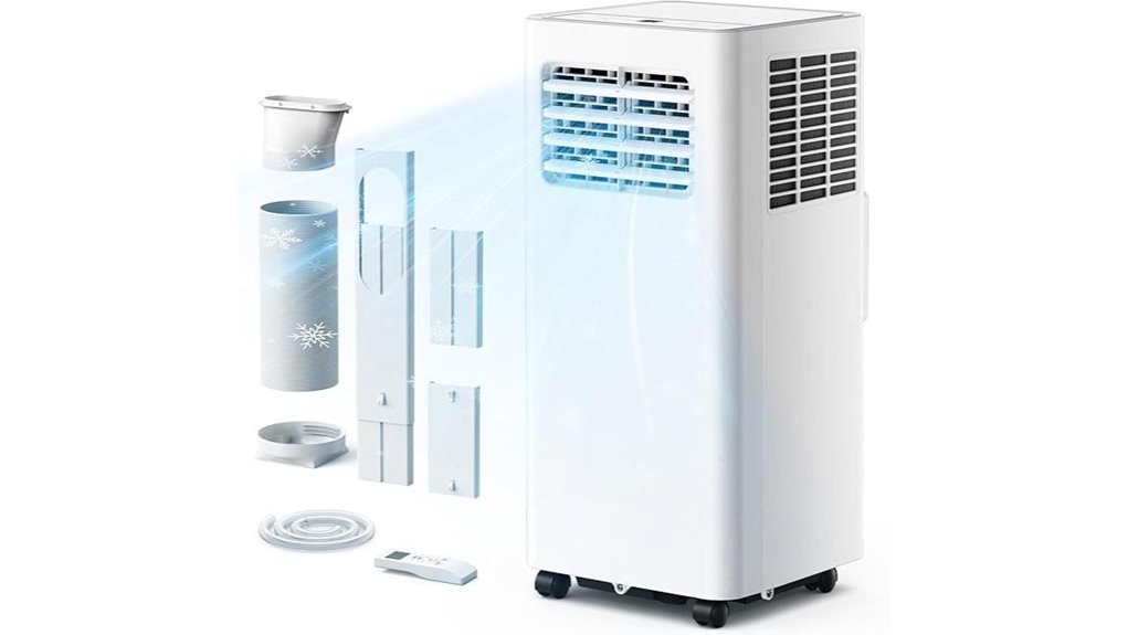 euhomy 8000 btu portable ac