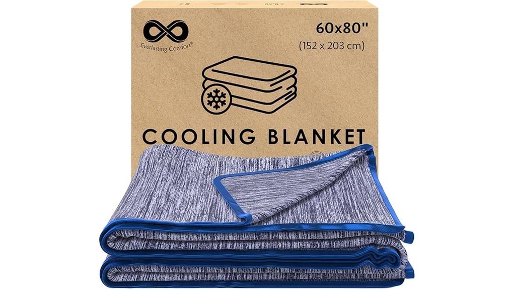 everlasting comfort cooling blanket