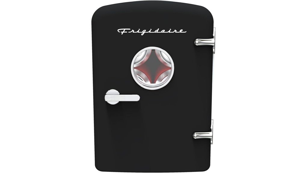 frigidaire mini personal fridge black