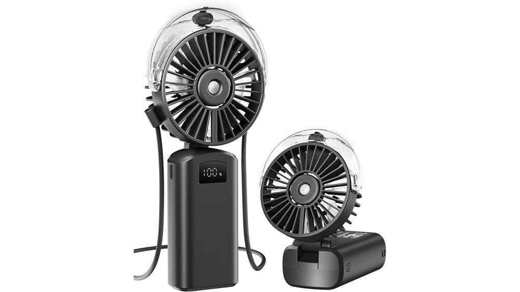 gaiatop portable misting fan