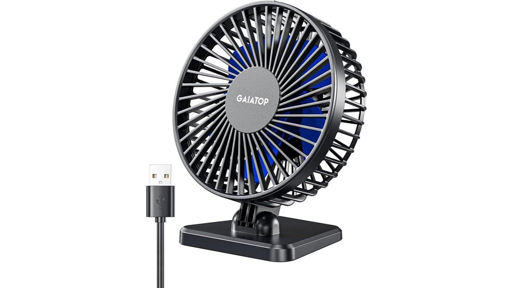 gaiatop usb desk fan