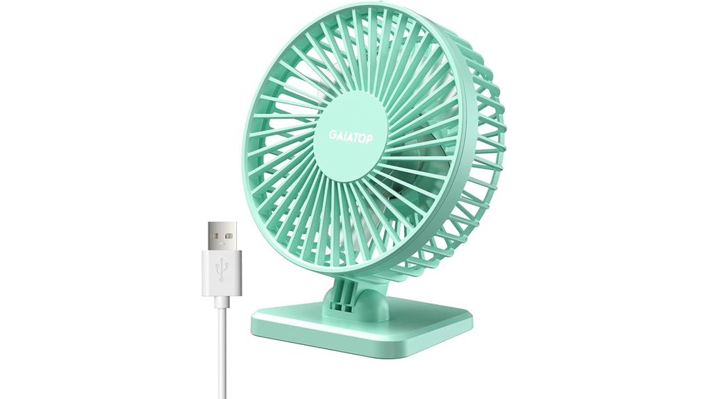gaiatop usb desk fan