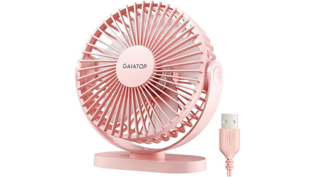 gaiatop usb desk fan