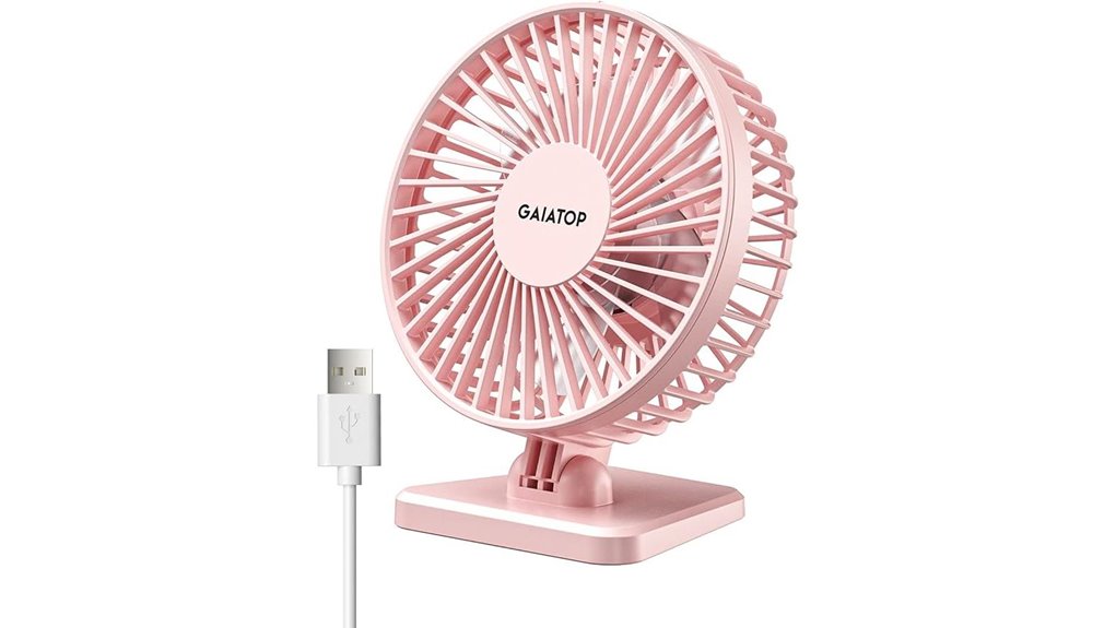 gaiatop usb desk fan