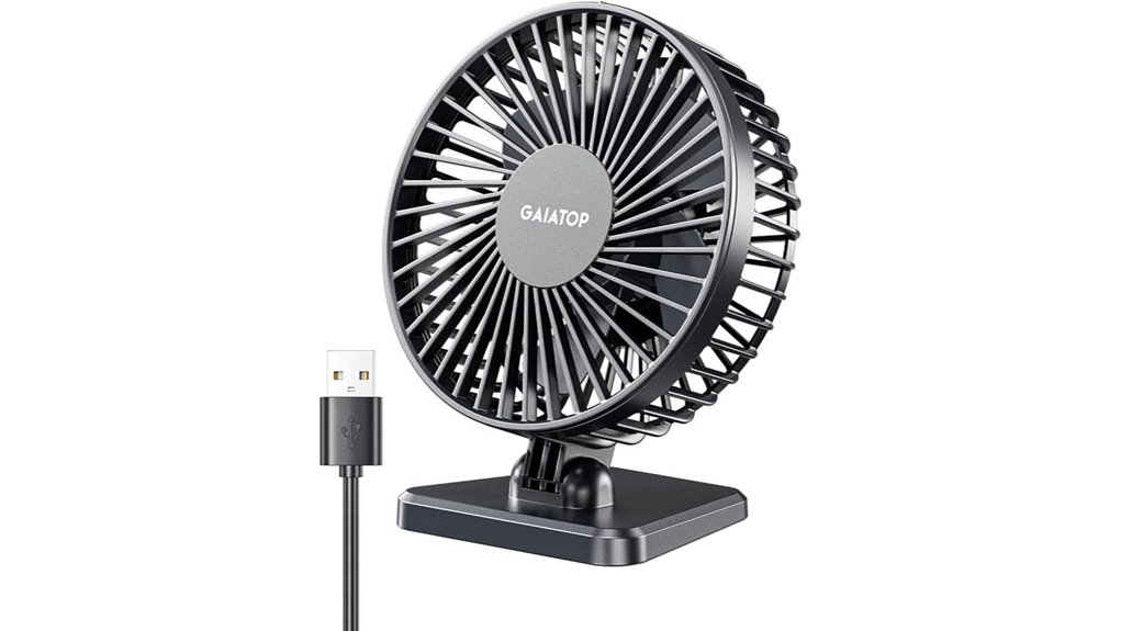gaiatop usb desk fan