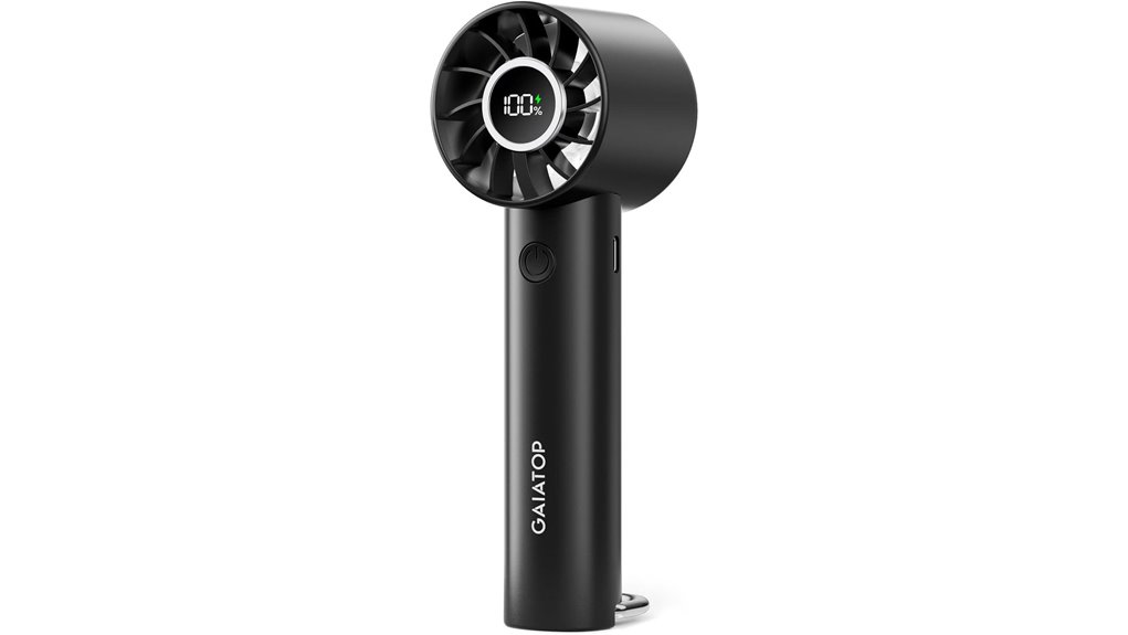 gaiatop usb rechargeable mini fan
