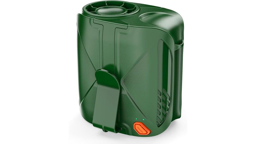 gehen portable waist fan battery