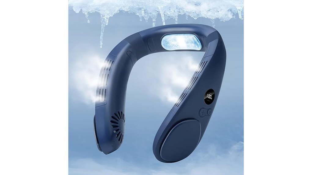 homeplus neck fan 4400mah battery