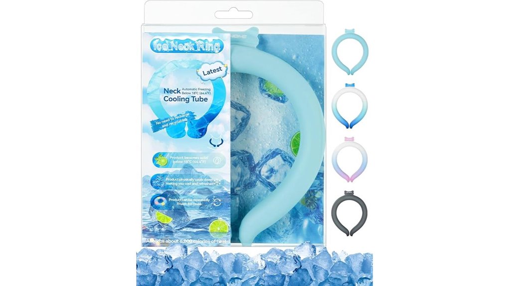 ice gel neck cooling wrap for summer