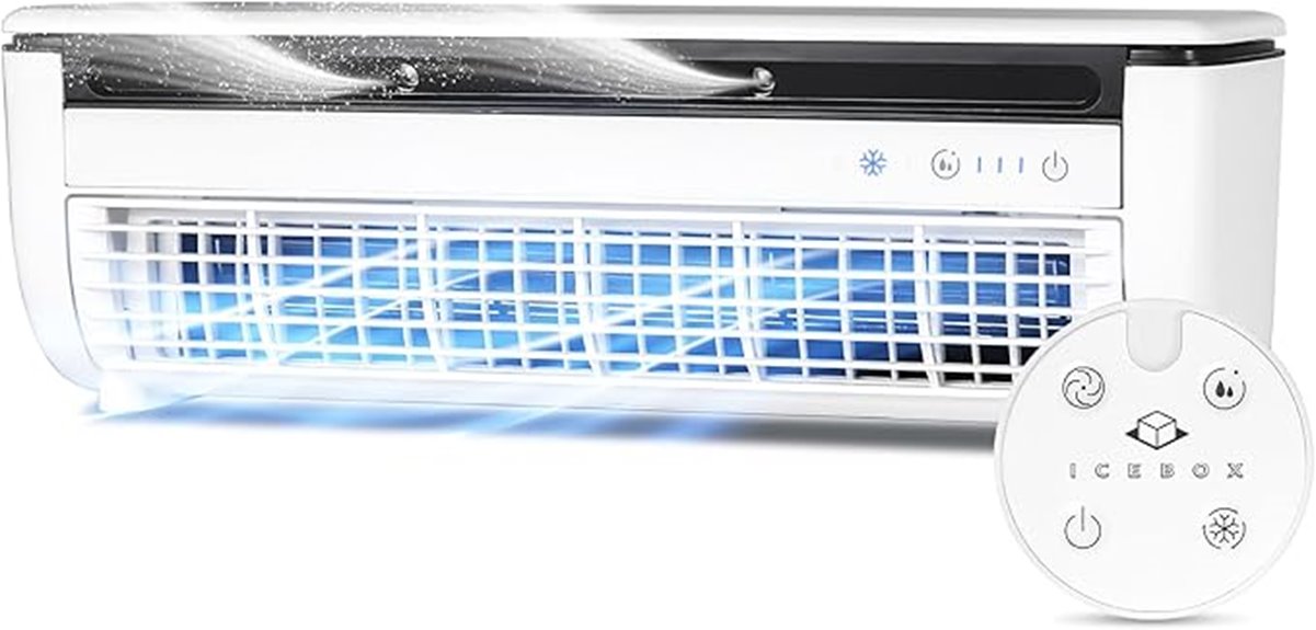 icebox cooling mist fan