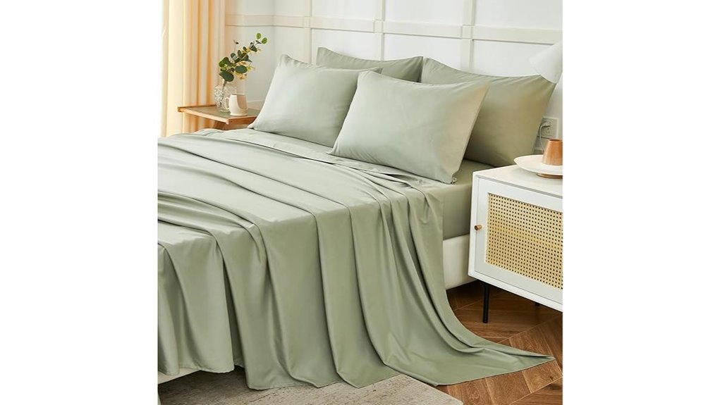 ilavande 6 piece queen sheets