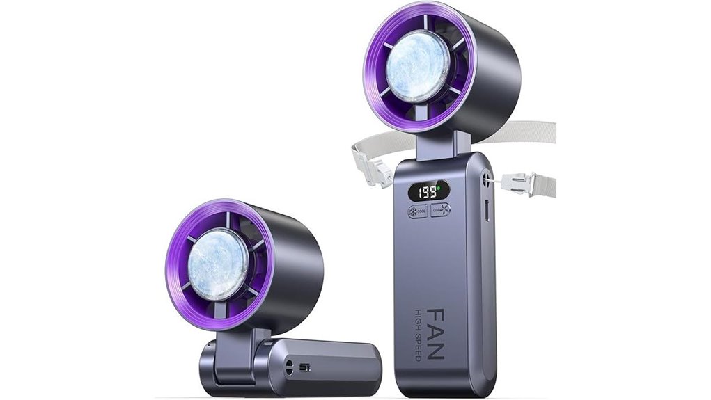 kimguard portable fan with ice