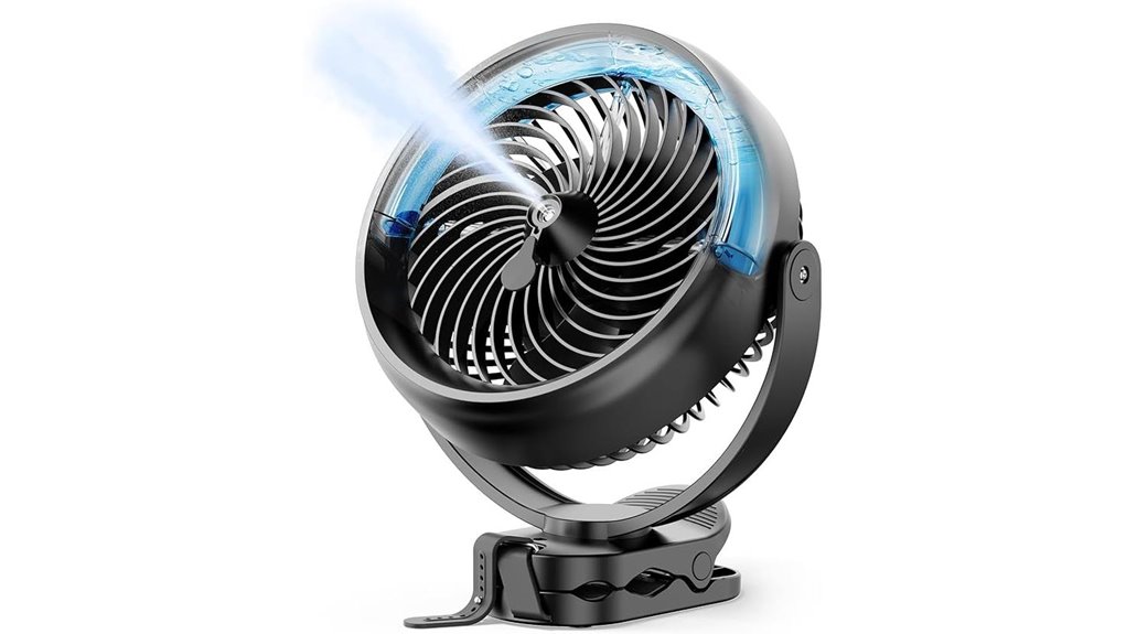 koonie 10000mah misting fan