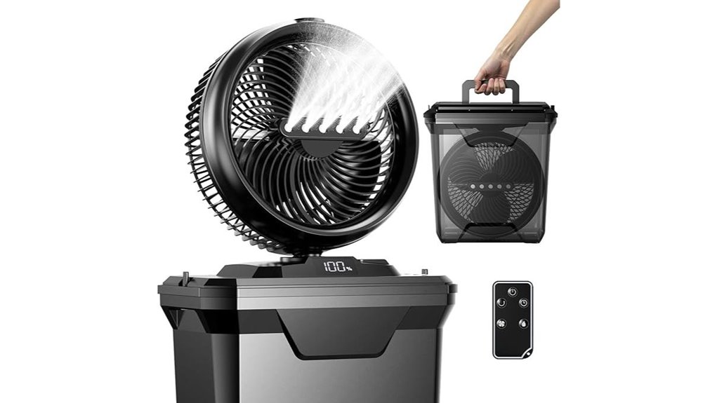 koonie 10 camping fan