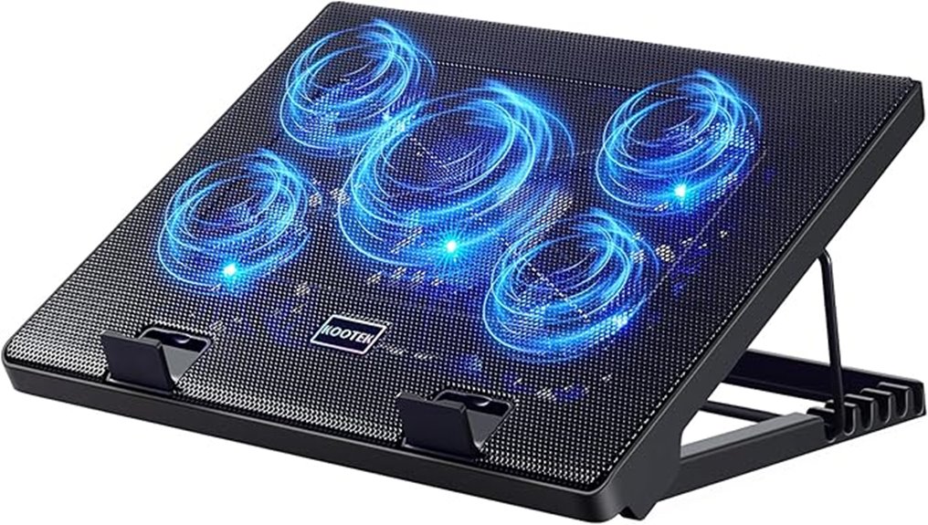 kootek cooling pad five fans