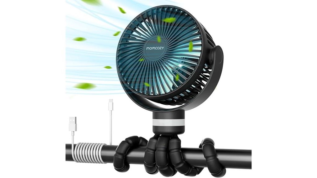momcozy 8000mah portable fan