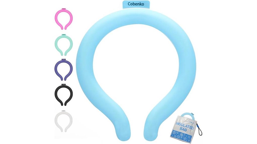 neck cooling tube iced bag