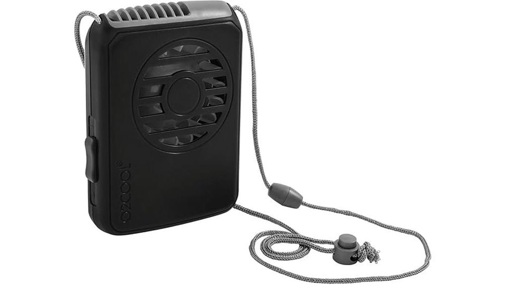 o2cool battery deluxe necklace fan