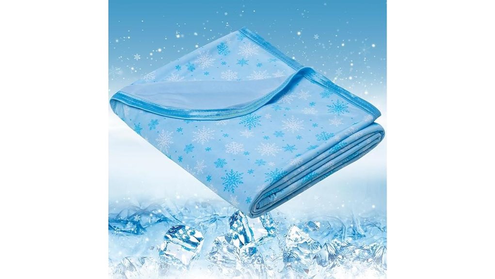 oigae blue cooling blanket